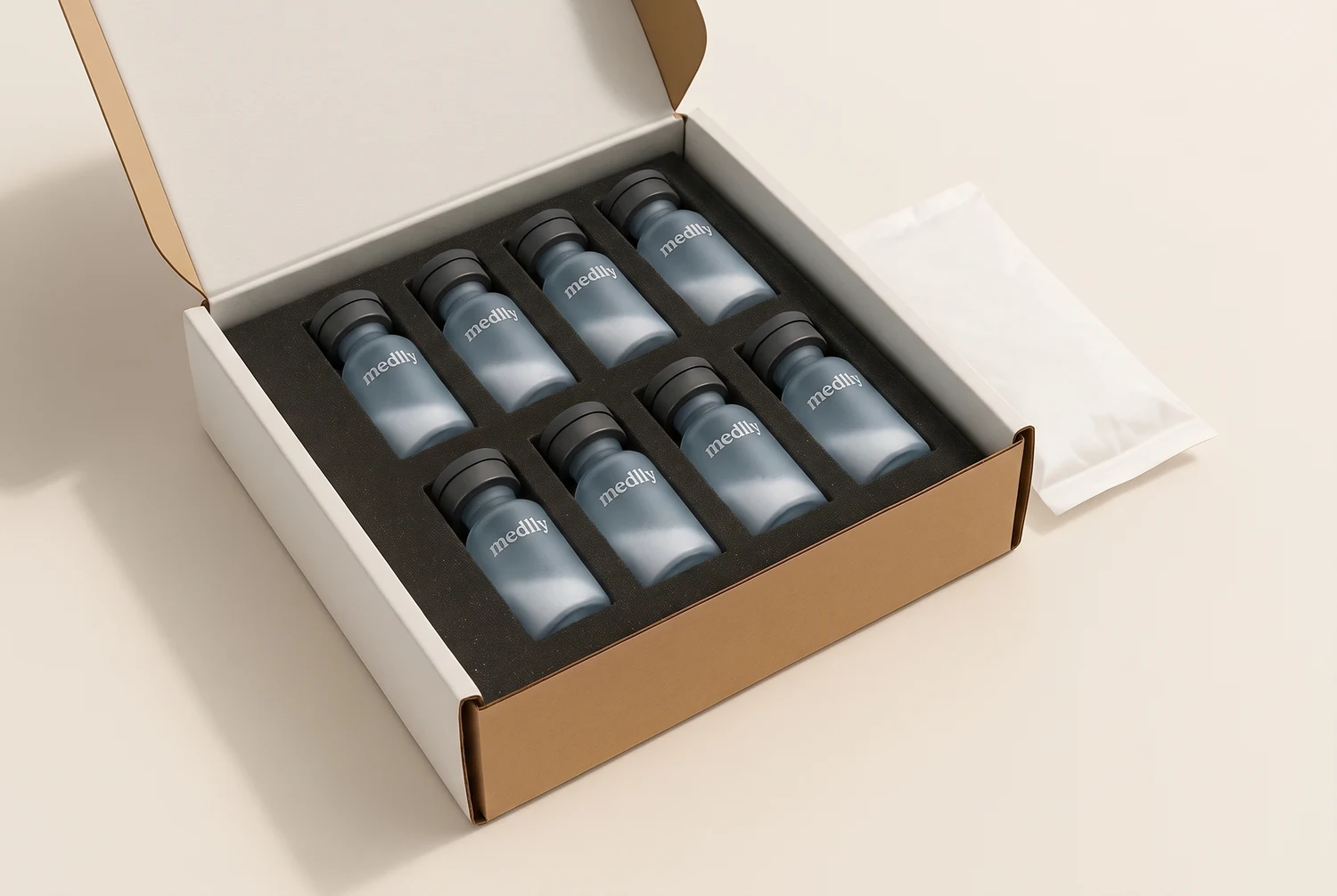 Cold-chain handling and storage of lyophilized material