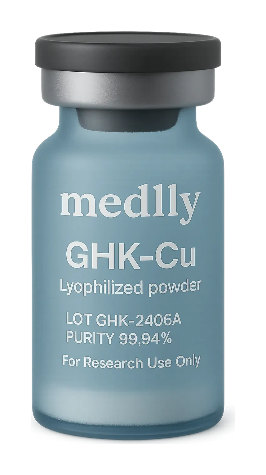 GHK-Cu research vial