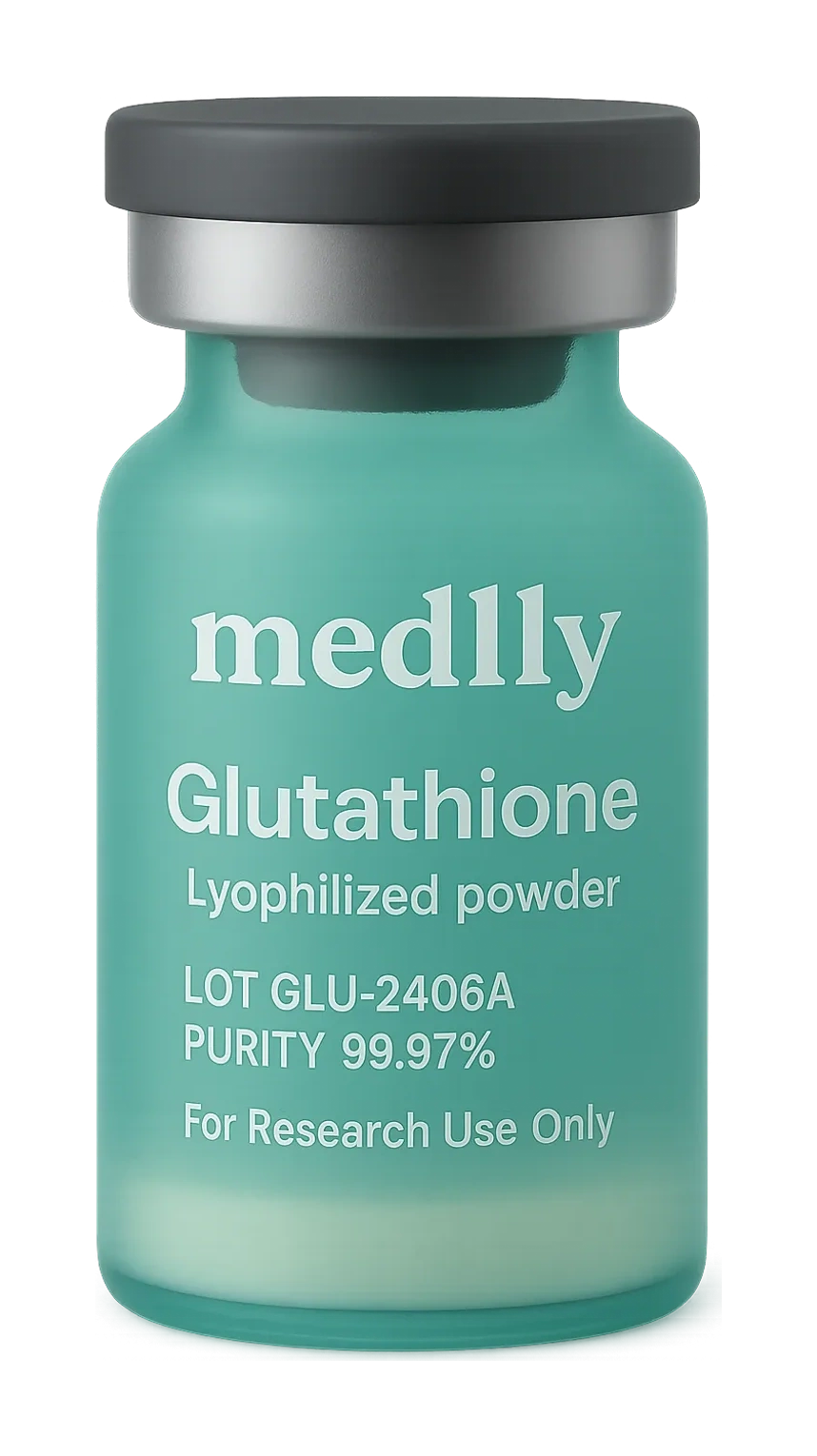 Glutathione research vial